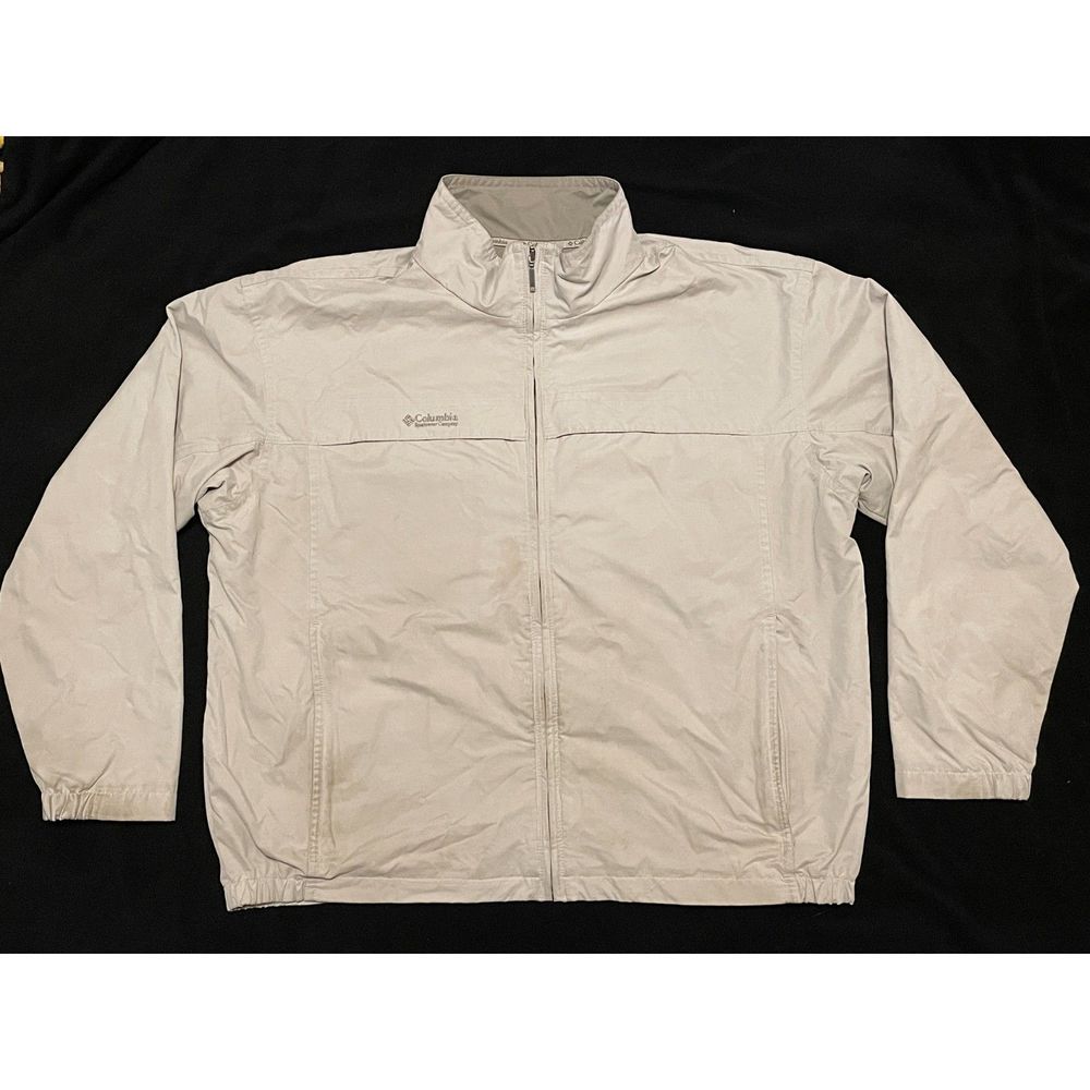 Columbia Sportswear Company Men's Jacket Tan Size XXL